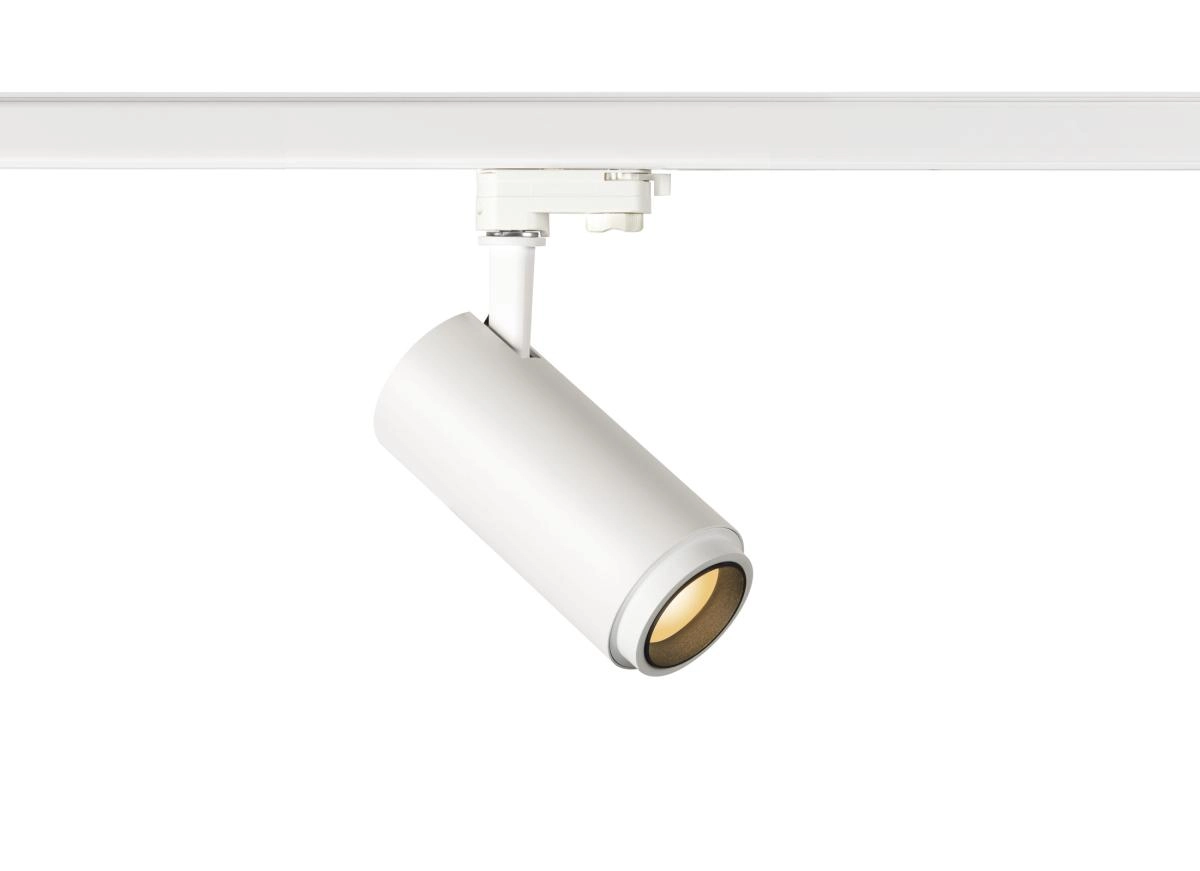 Railspot 3-phase Numinos Zoom M white/black 2700K - 15deg SLV 4024163262040