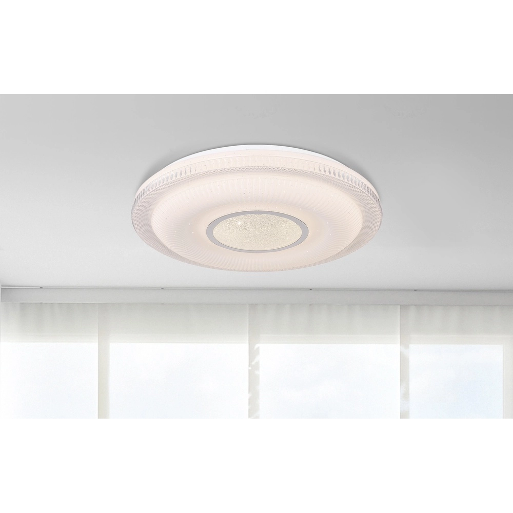 Ceiling lamp Magnifique white Ø 50cm Globo 9007371389841