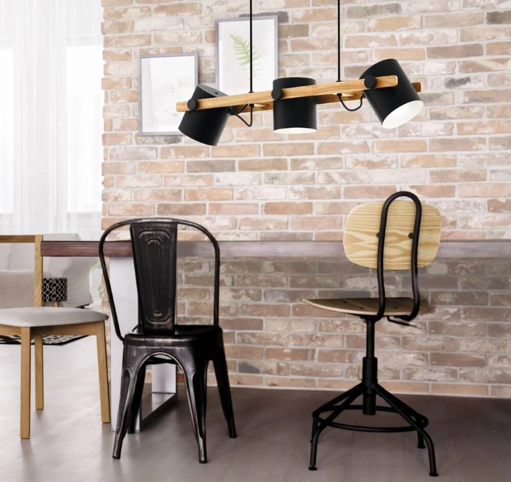 Dining room hanging lamp Hornwood 3 lights Eglo 9002759435172