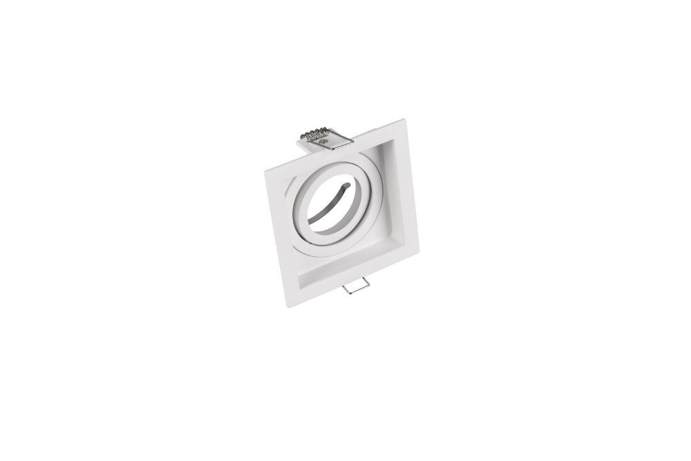 Adjustable recessed spot Kenai GU10 square white Trio 4017807455946
