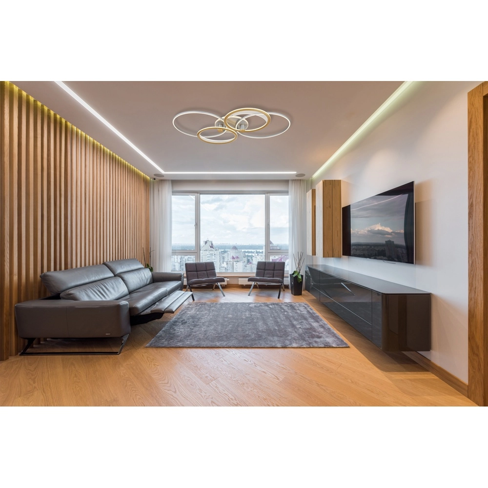 Silver Grey Ceiling Lamp Umbra Modern Globo 9007371453917