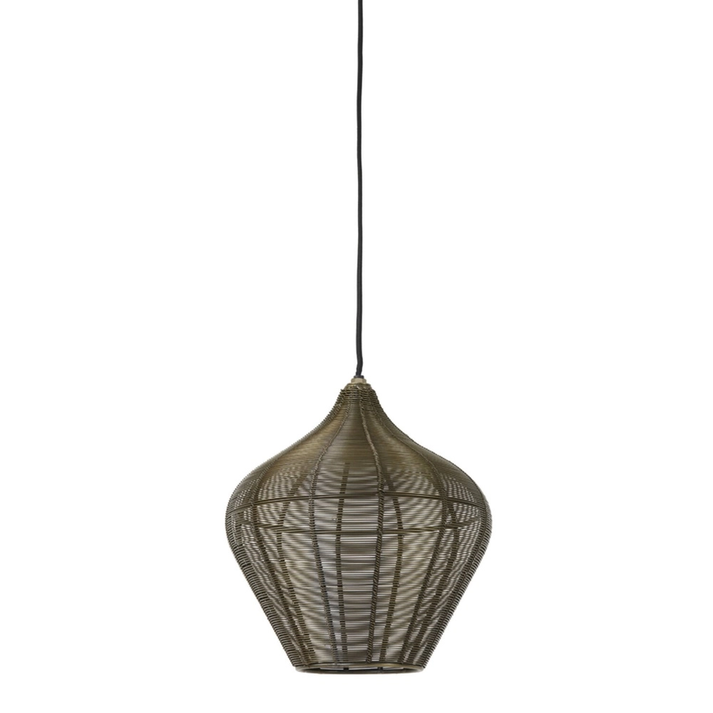 Pendant lamp Alvaro bronze Ø 27cm