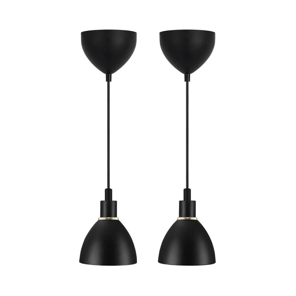Pendant lamp Ray black