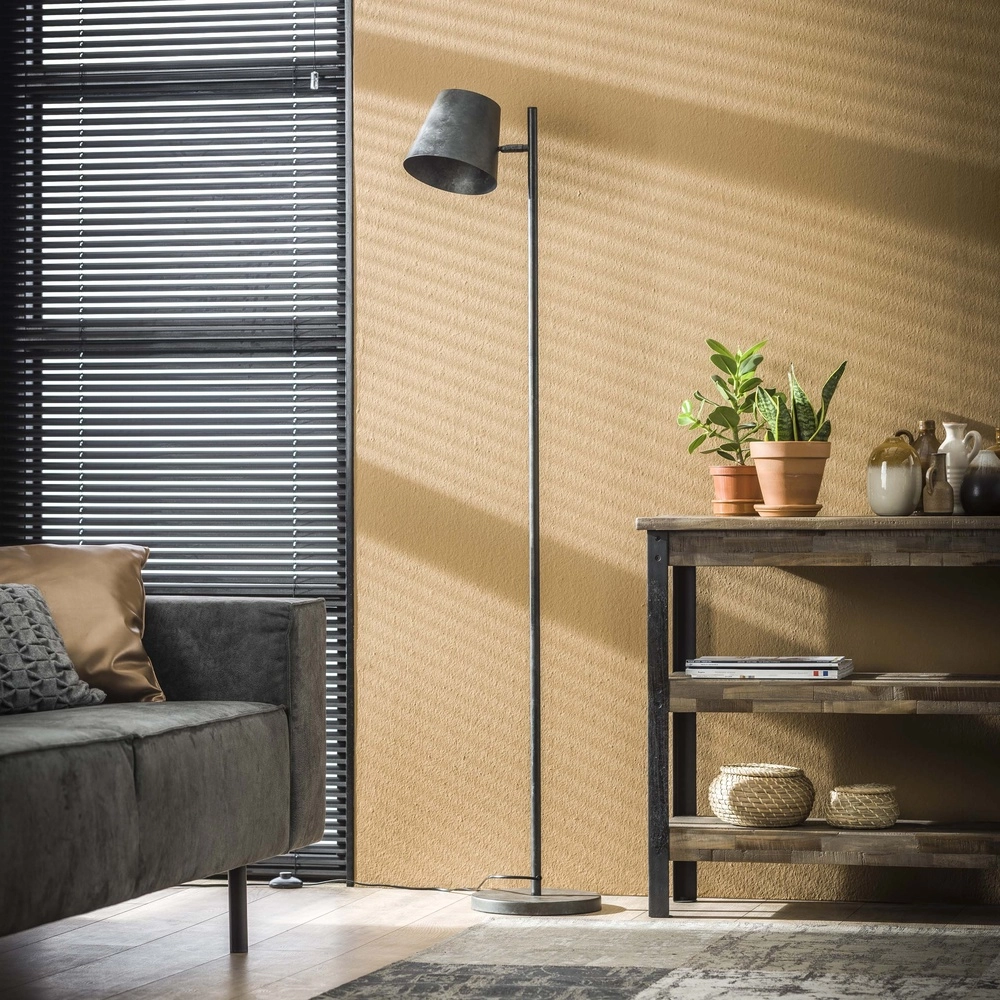 Metal Floor Lamp Flex 157cm - charcoal Lyora 8716803512474