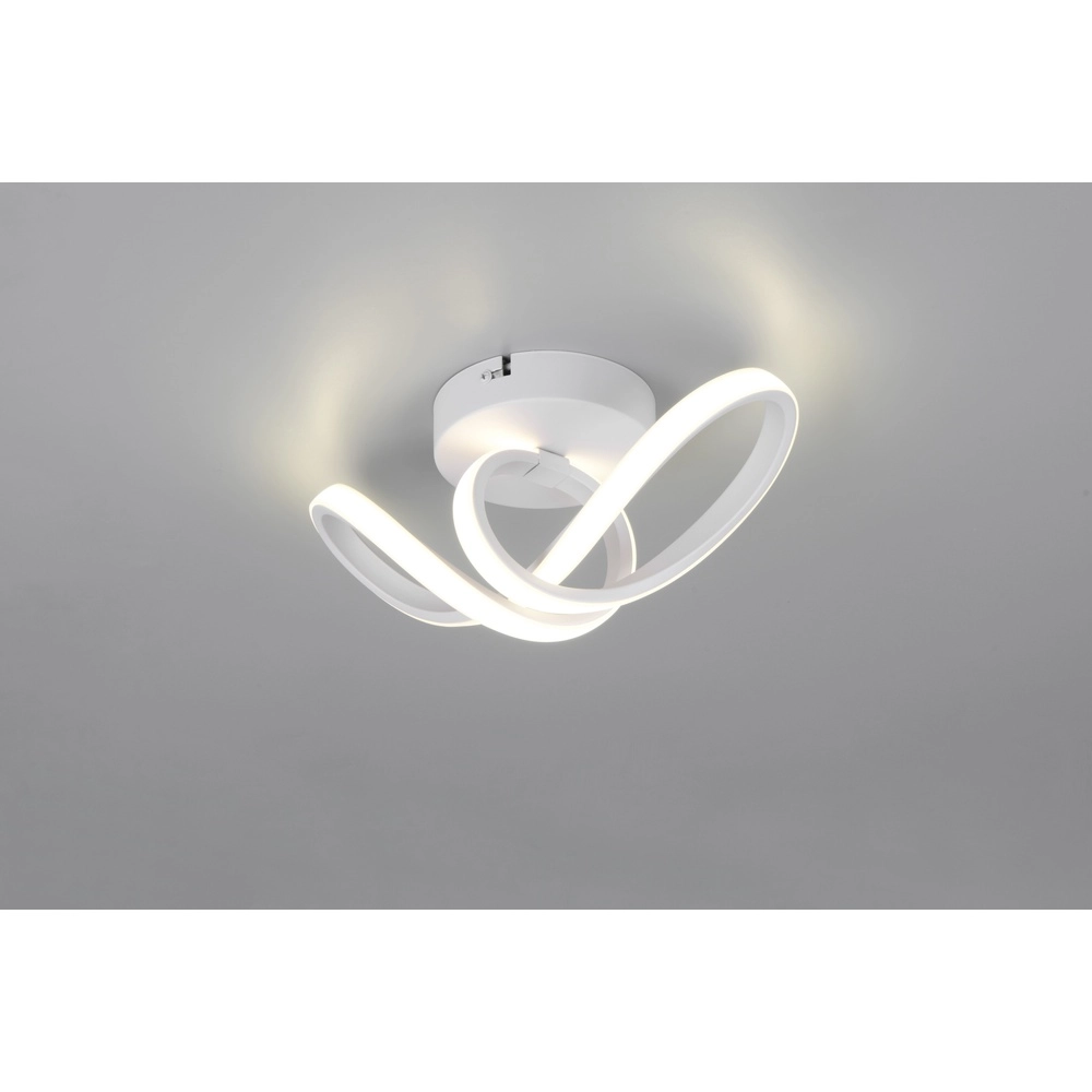 Modern ceiling lamp Rusa white Trio 4017807653786