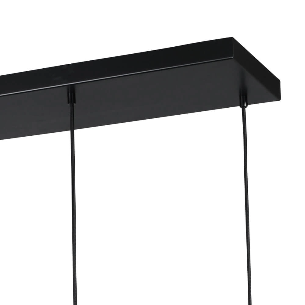 Hanging lamp Lava 6x smoke glass Ø 22.5cm Masterlight 8718121286235