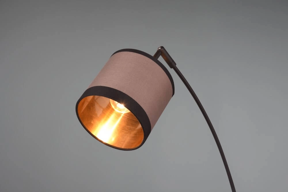 Standing lamp Davos taupe 3-light Trio 4017807574364