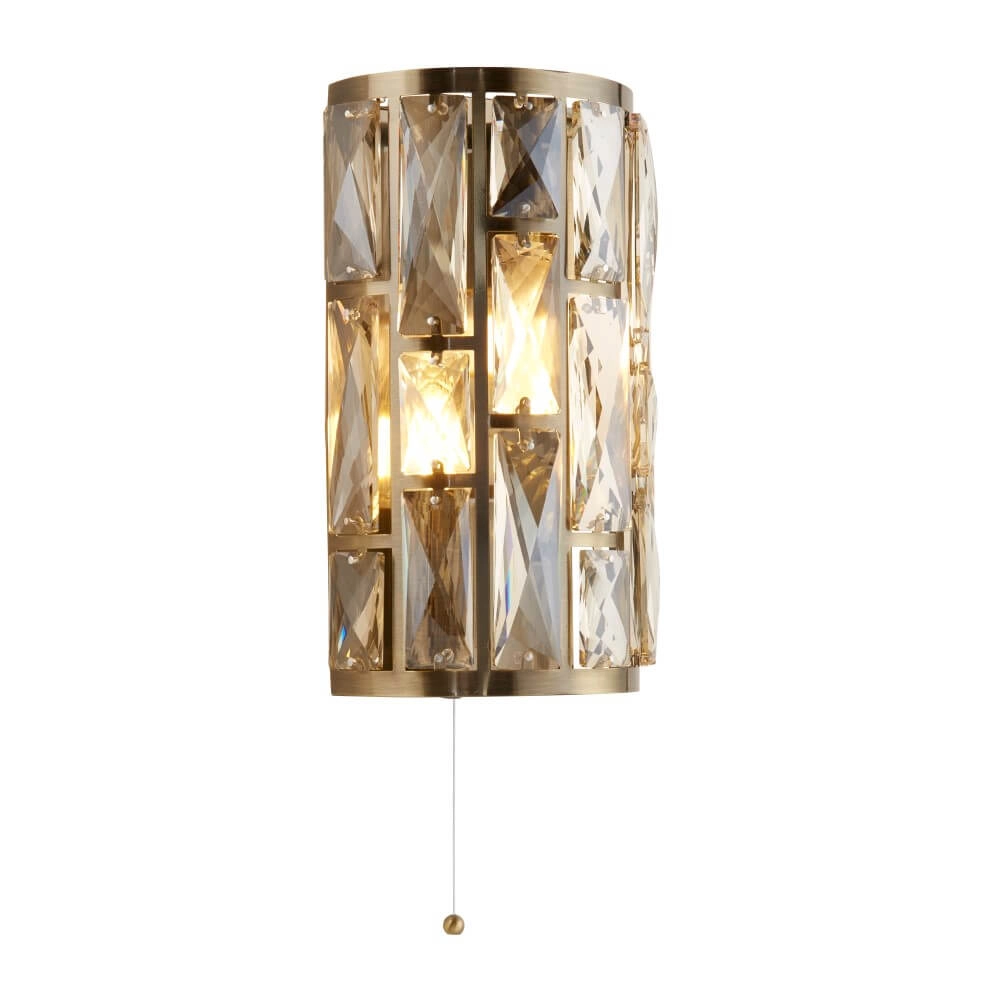 Classic wall lamp Bijou gold Searchlight 5053423242040