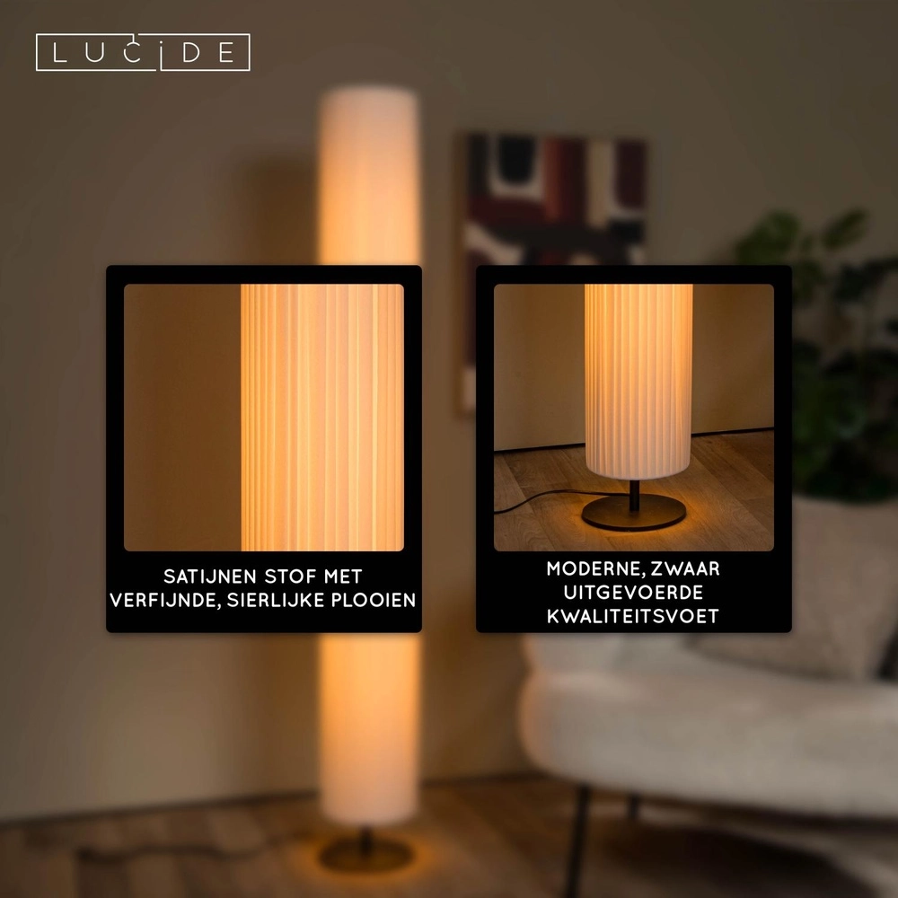 Design floor lamp Fold Ø 20cm x 160cm Lucide 5411212212139