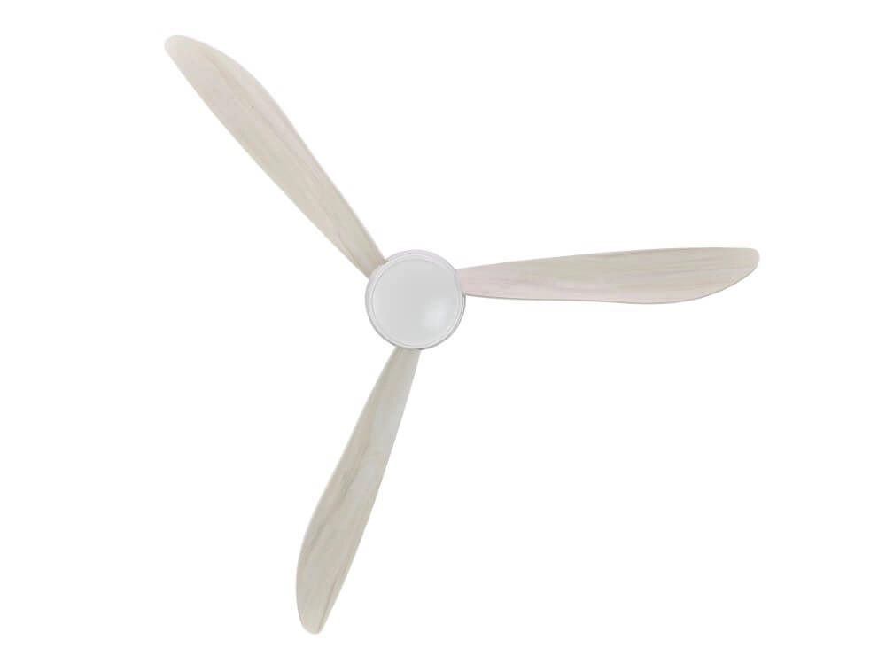 Silent ceiling fan Airfusion Nordic Ø 143cm white Beacon 9333509134268