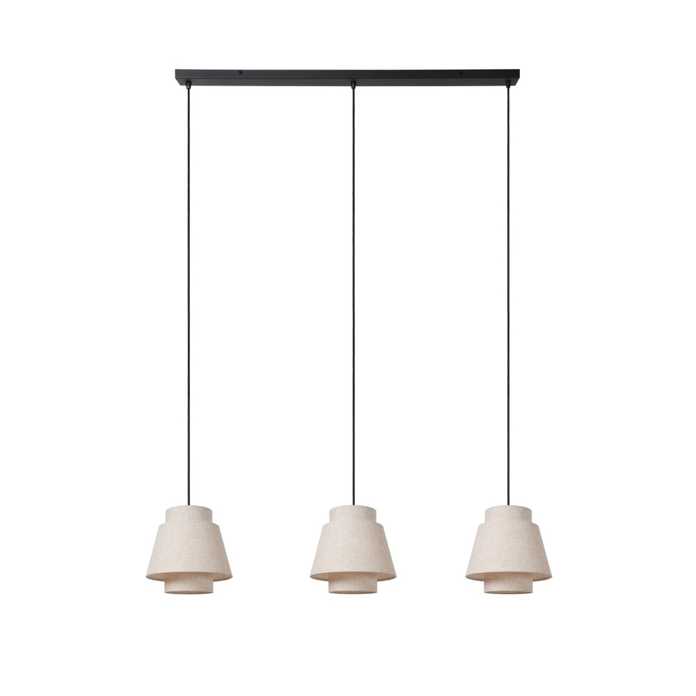 Pendant lamp Tribute 3-light cream