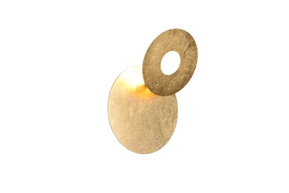 Directional wall lamp Leano round Ø 18cm