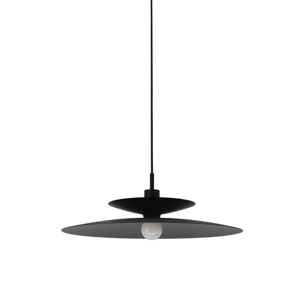 Pendant lamp Linares umbrella black Ø 50cm