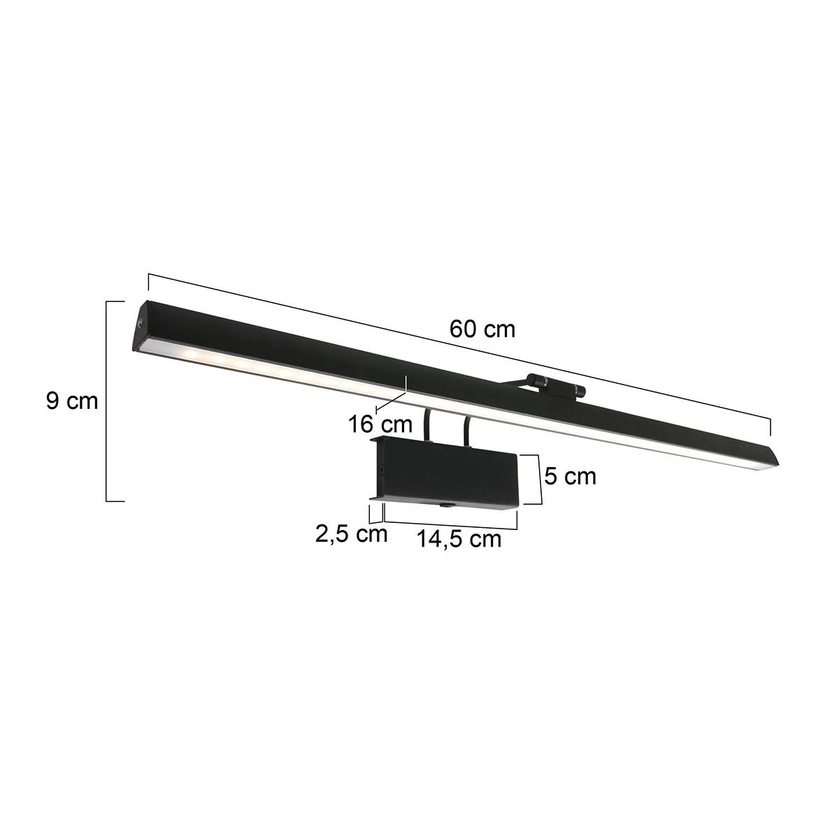 Wall lamp Litho LED 60cm Steinhauer 8712746129380