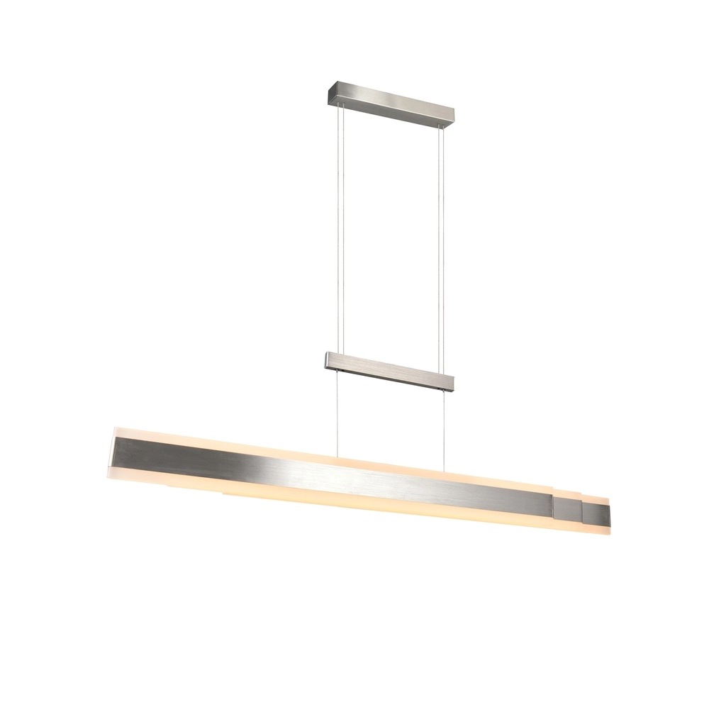Modern pendant lamp Arcola 152cm nickel Trio 4017807662023