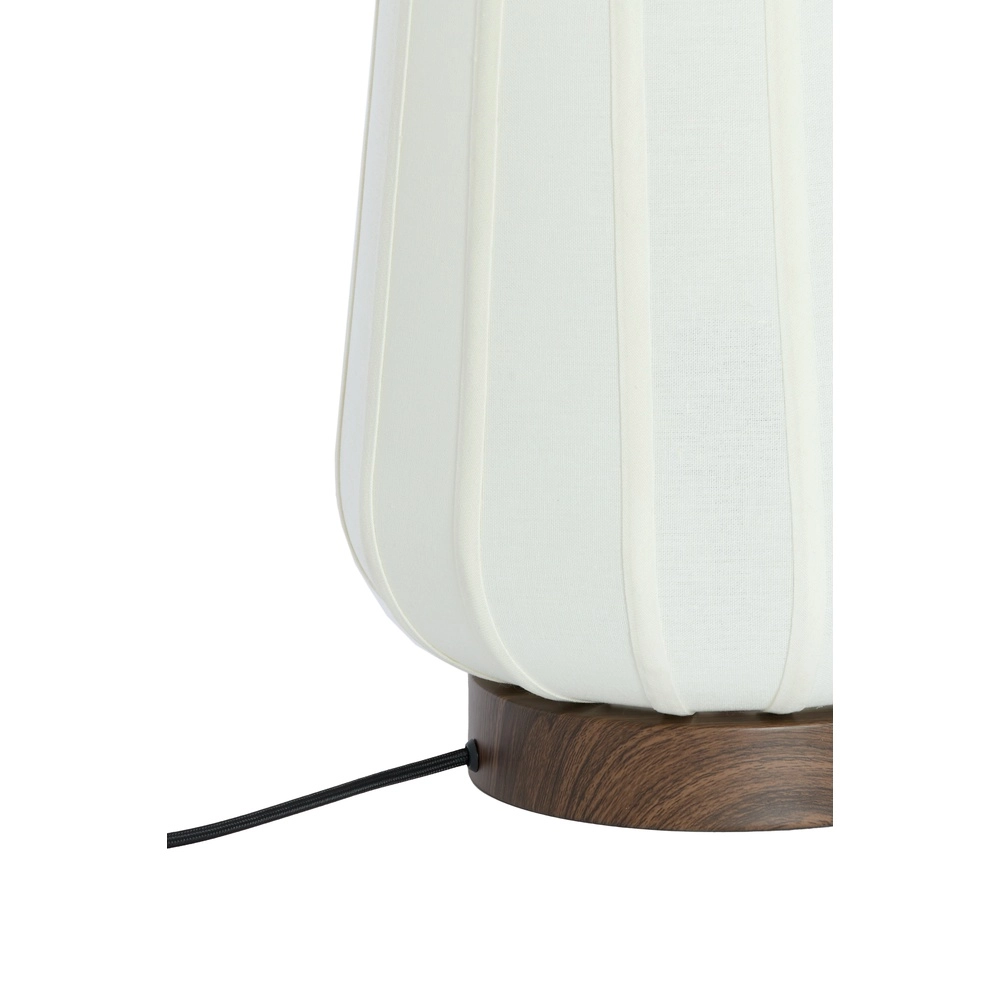 Bedside Lamp Bibury Ø 20cm - white linen Light & Living 8717807794217