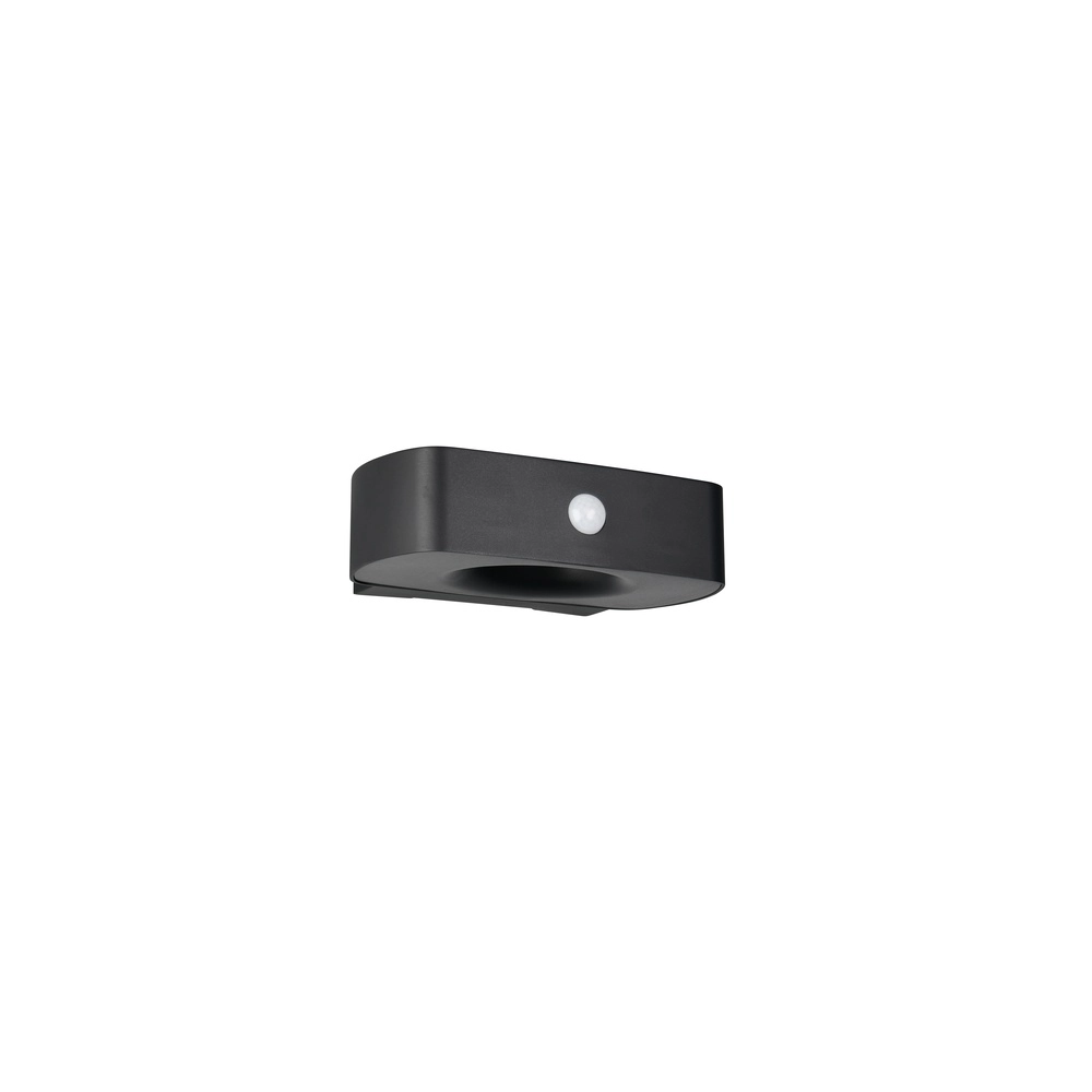 Solar wall lamp Bilbao Black Hybrid Trio 4017807648058