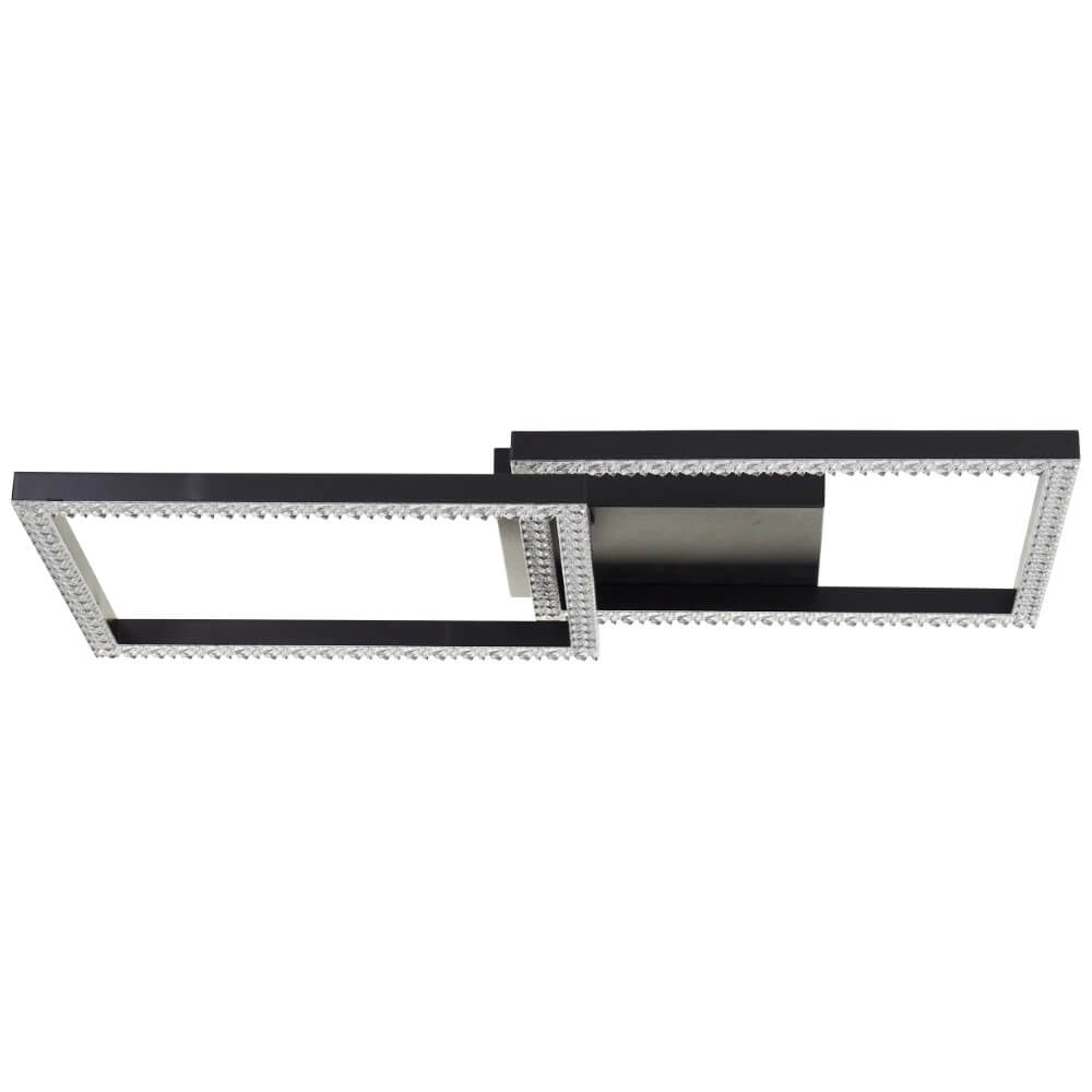Black ceiling lamp Ranni 2700lm Brilliant 4004353442131