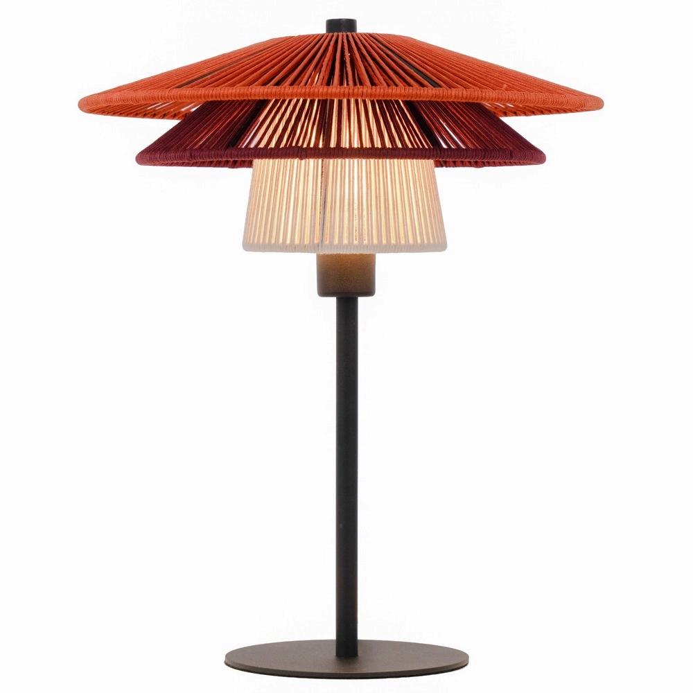 Wire lamp Pignona Table colored