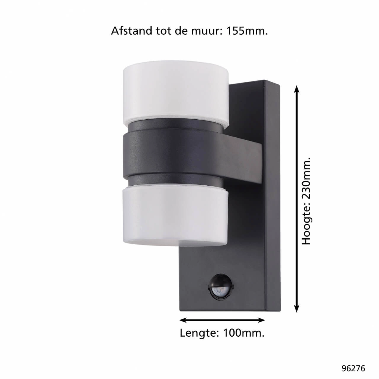 Wall lamp Atollari with motion sensor Eglo 9002759962760