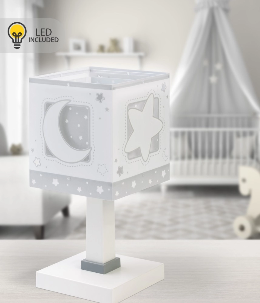 Table lamp Moonlight glow in the dark white Dalber 8420406002422