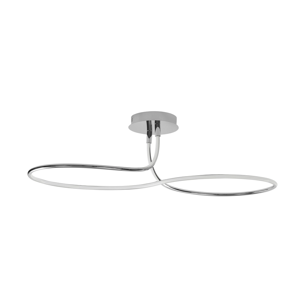 Ceiling lamp Fungo Curl chrome Lyora 5212017419873