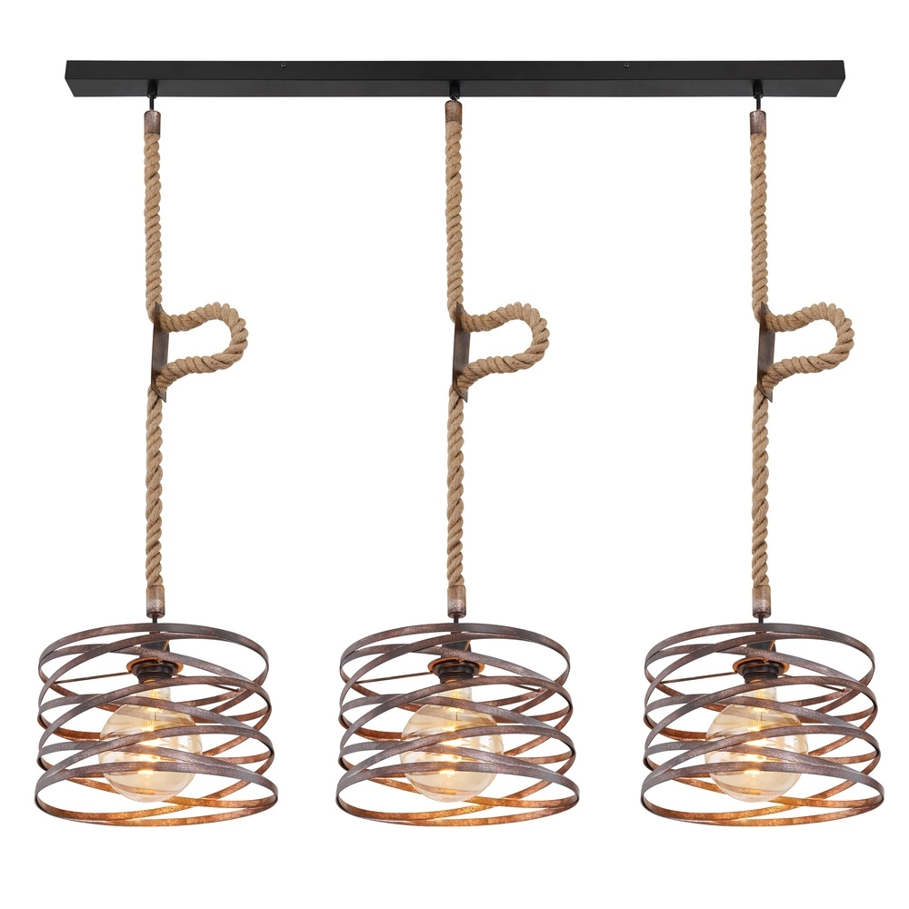 Rope lamp Marco Black Globo 9007371429257