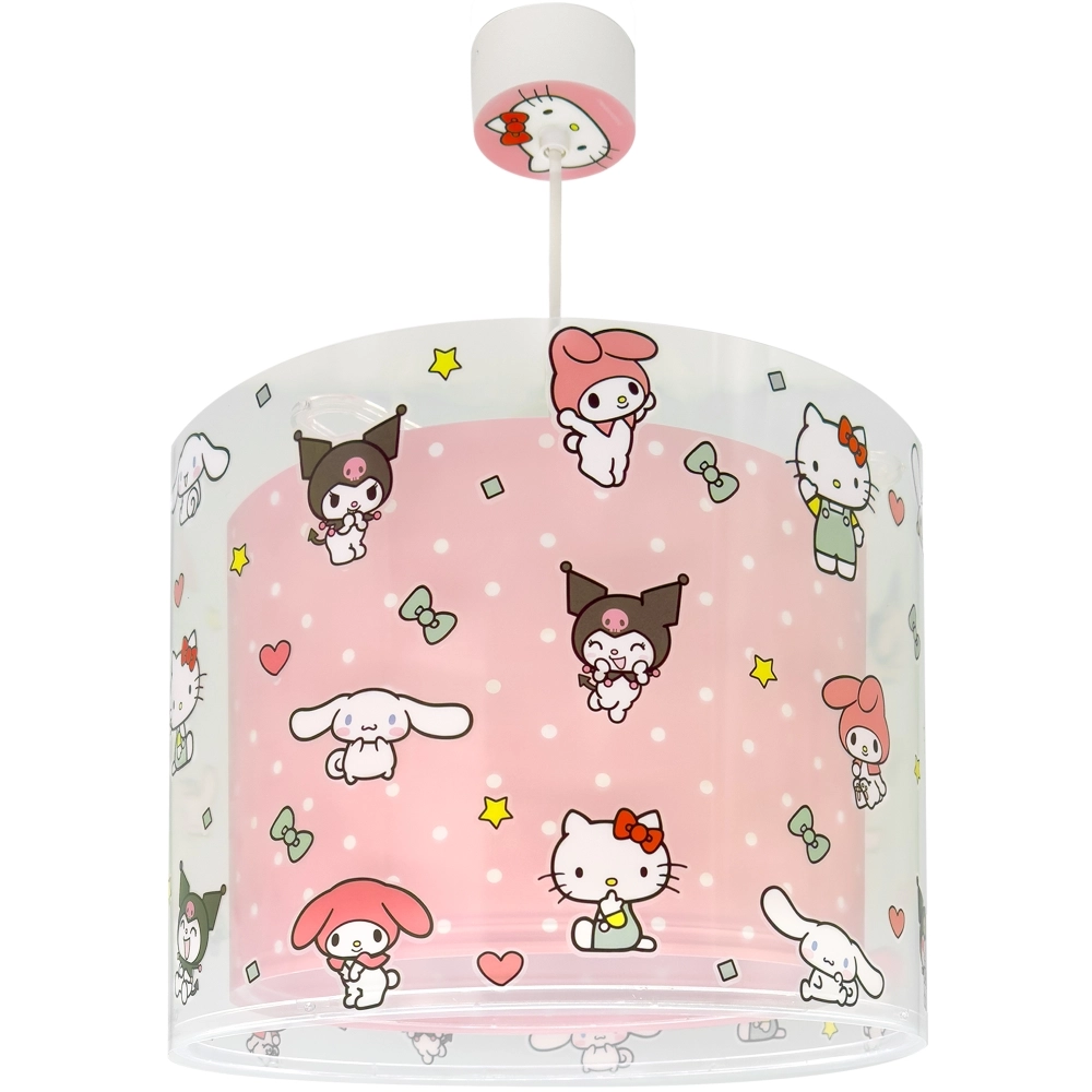 Pendant lamp Hello Kitty & Friends pink Dalber 8420406412528