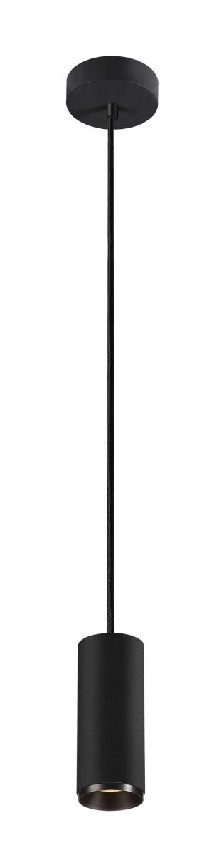 Pendant lamp Numinos S black 3000K - 24deg