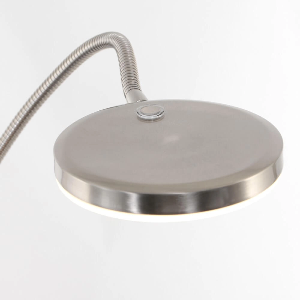 Flexible LED reading lamp Platu Stainless steel Steinhauer 8712746151503