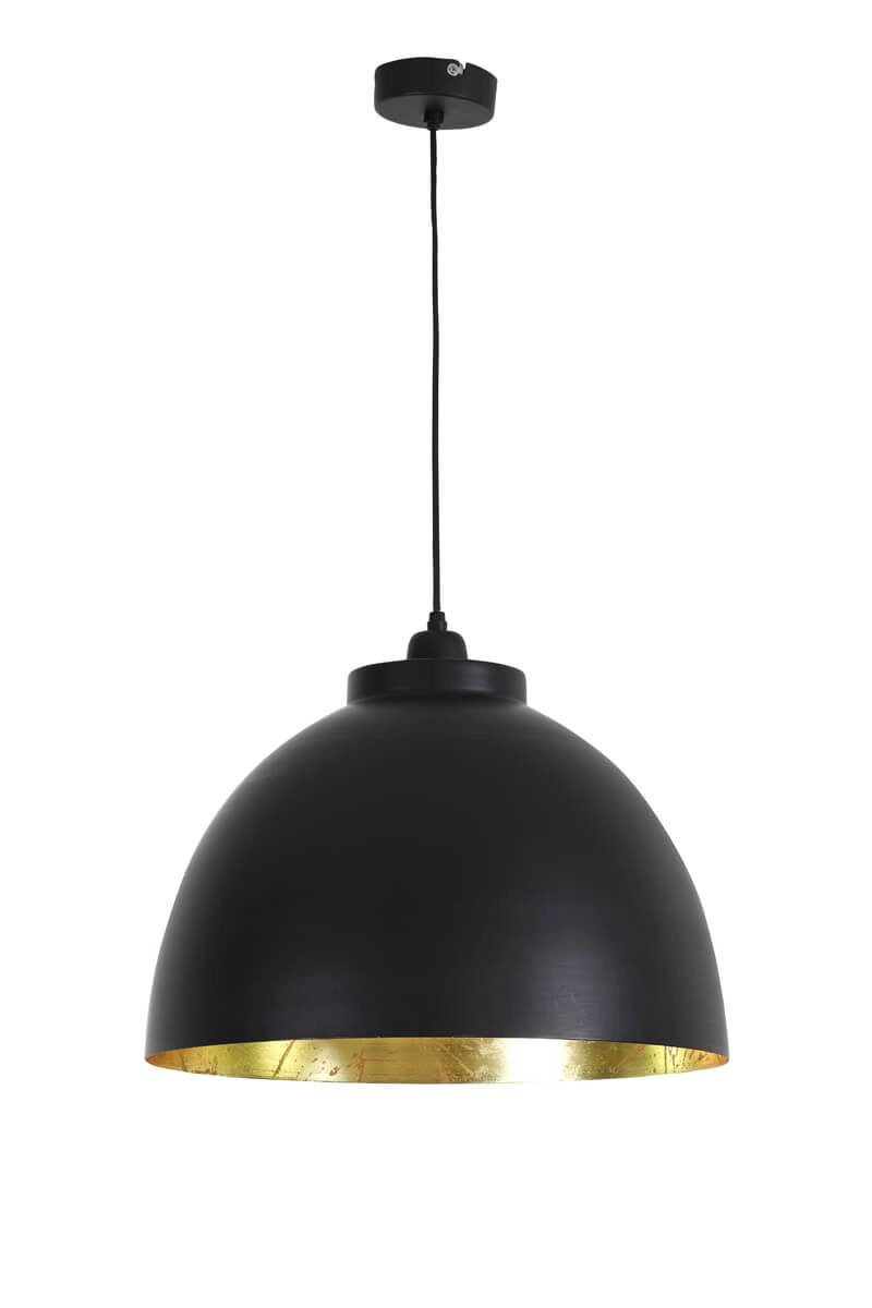 Country Pendant Lamp Kylie black Ø 45cm Light & Living 8717807059477