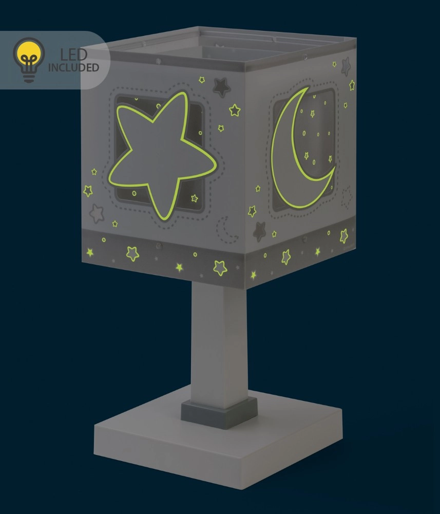 Table lamp Moonlight glow in the dark white Dalber 8420406002422