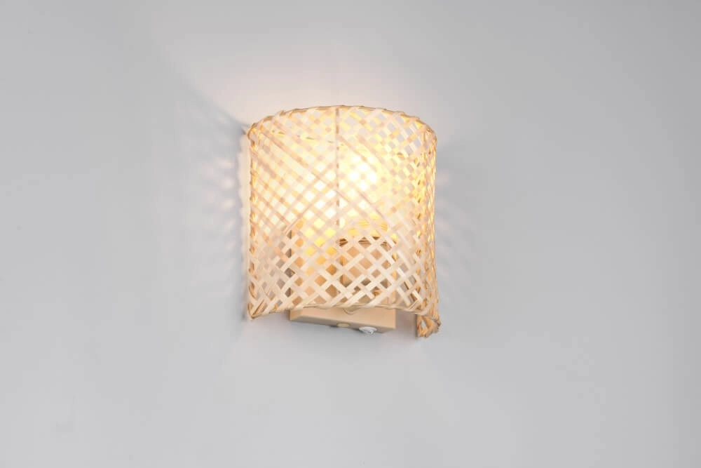 Japandi wall lamp Bina cream Trio 4017807636215
