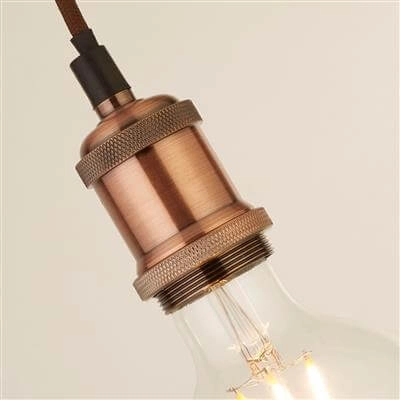 Rural commuting Suspi red copper with black Searchlight 5053423140780