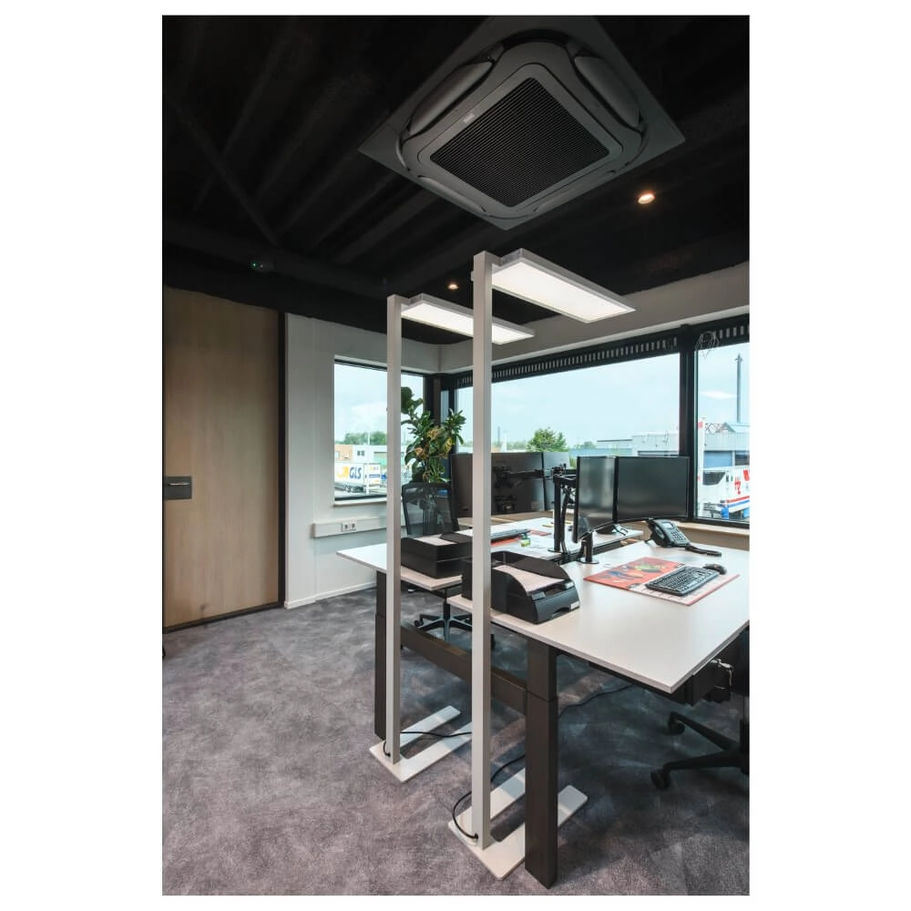 Led Office Floor Lamp Worklight Pro white - single SLV 4024163277990