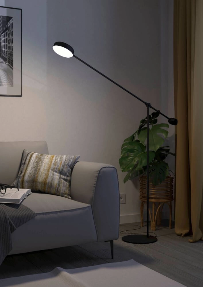 LED reading lamp Clavellina black Eglo 9008606243518