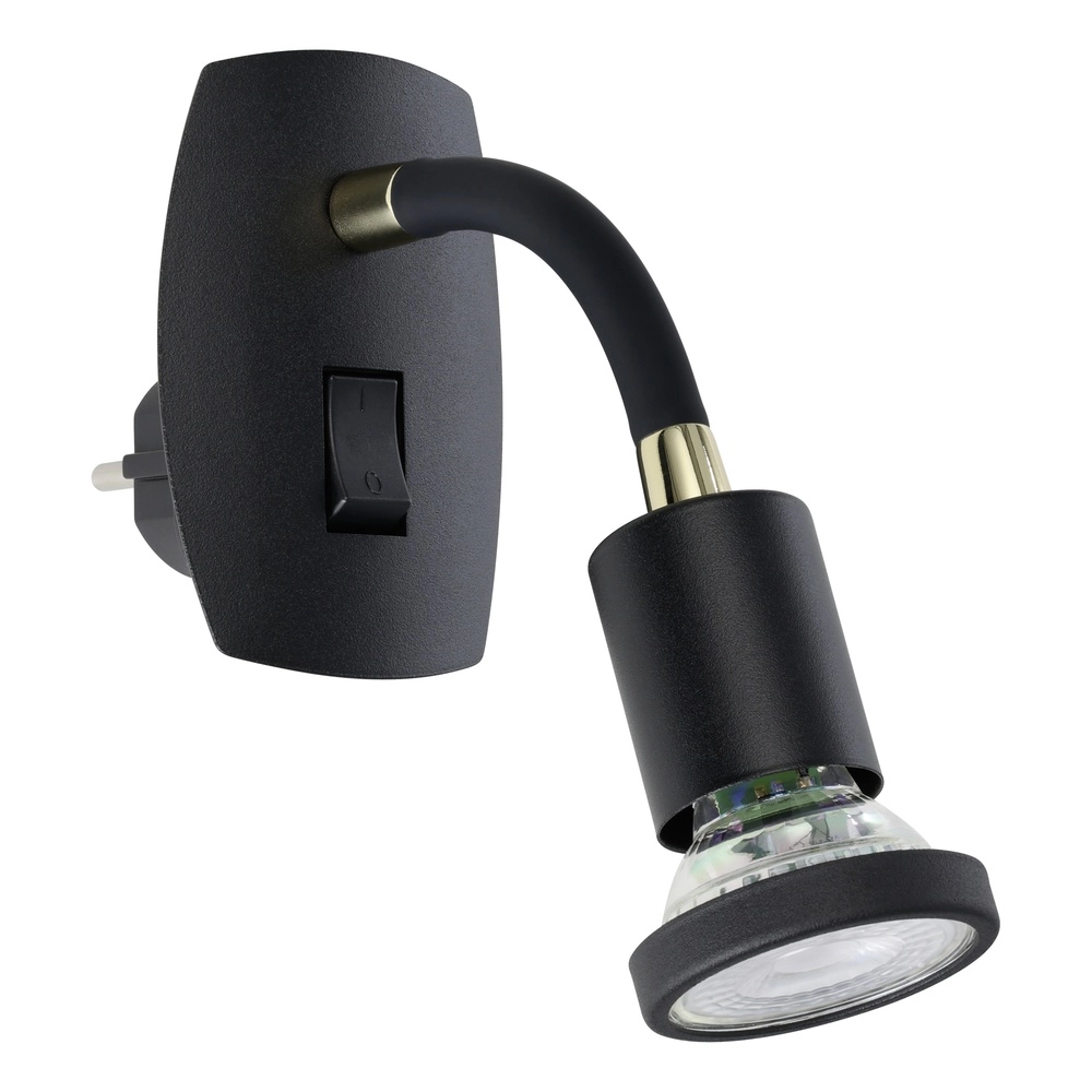 Plug spot Parrini Flexible and with switch