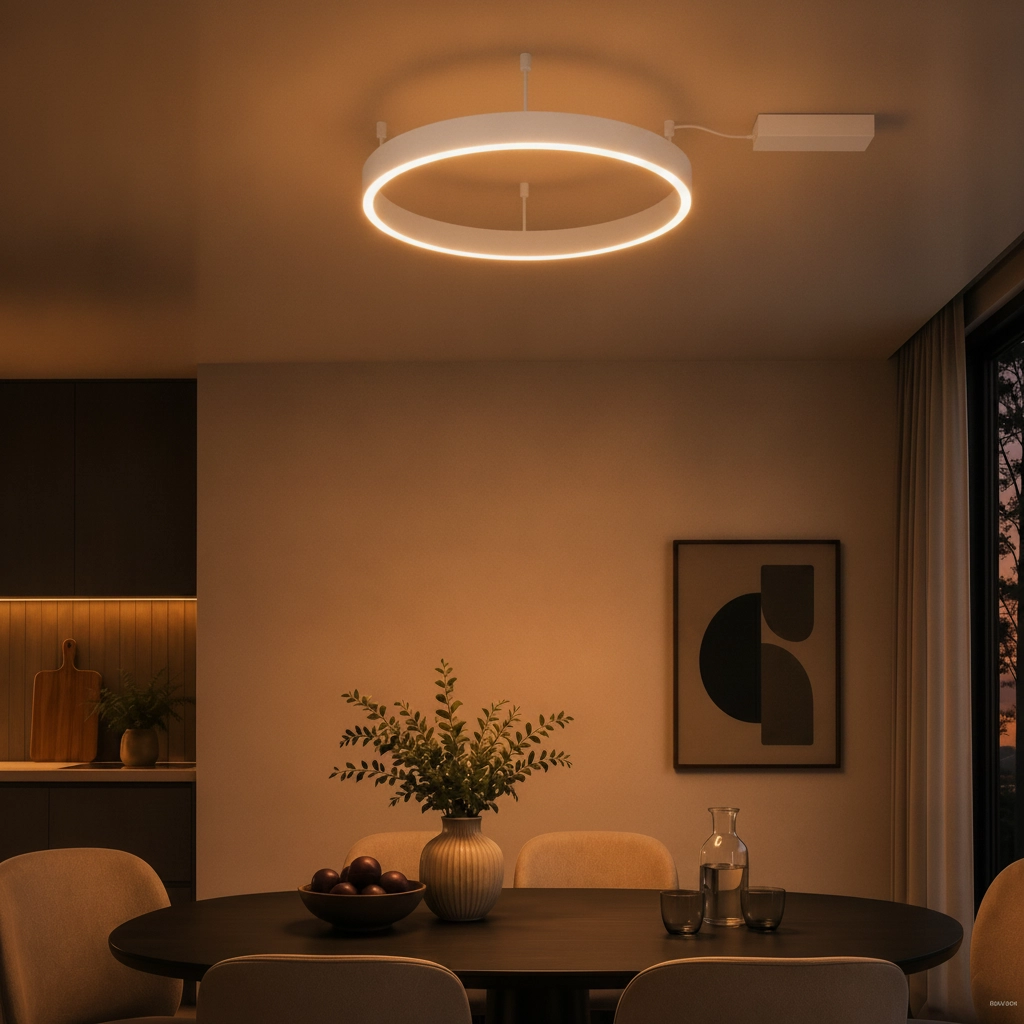 Ceiling lamp Motif white Ø 60cm