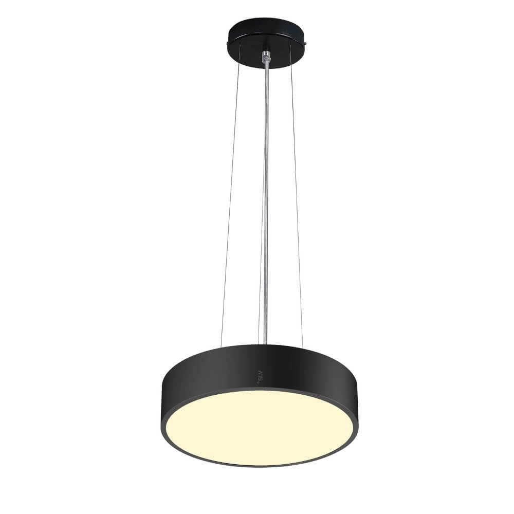 Ceiling lamp / Pendant lamp Medo 30 black - CCT - Ø 28cm SLV 4024163276733