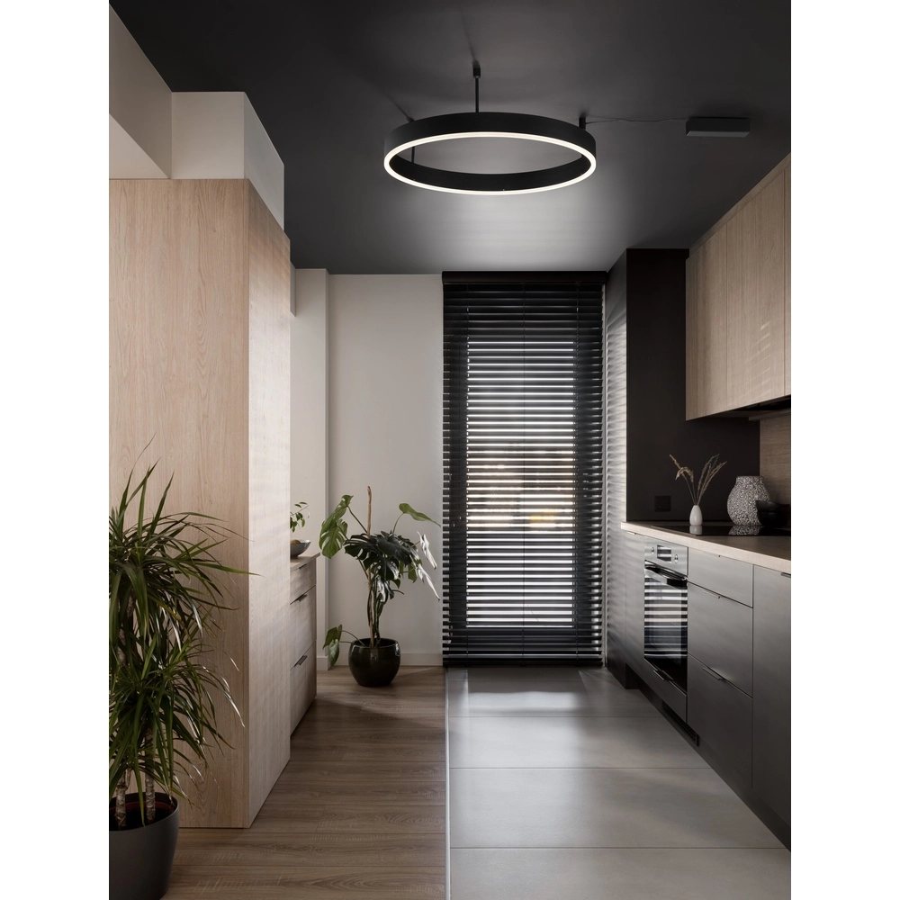 Ceiling lamp Motif black Ø 60cm Lyora 5212017442963