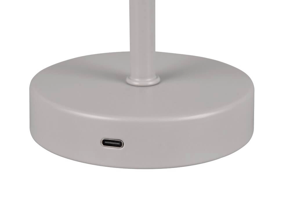 Table lamp Jeff gray Trio 4017807575156