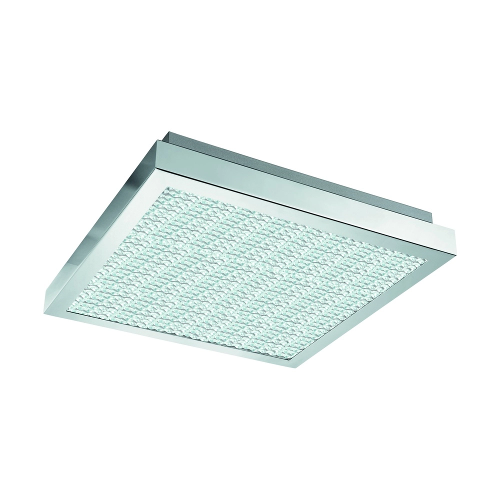 Ceiling light Cardito square chrome
