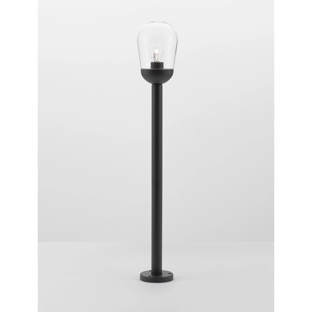 Garden lamp Omika grey 97cm