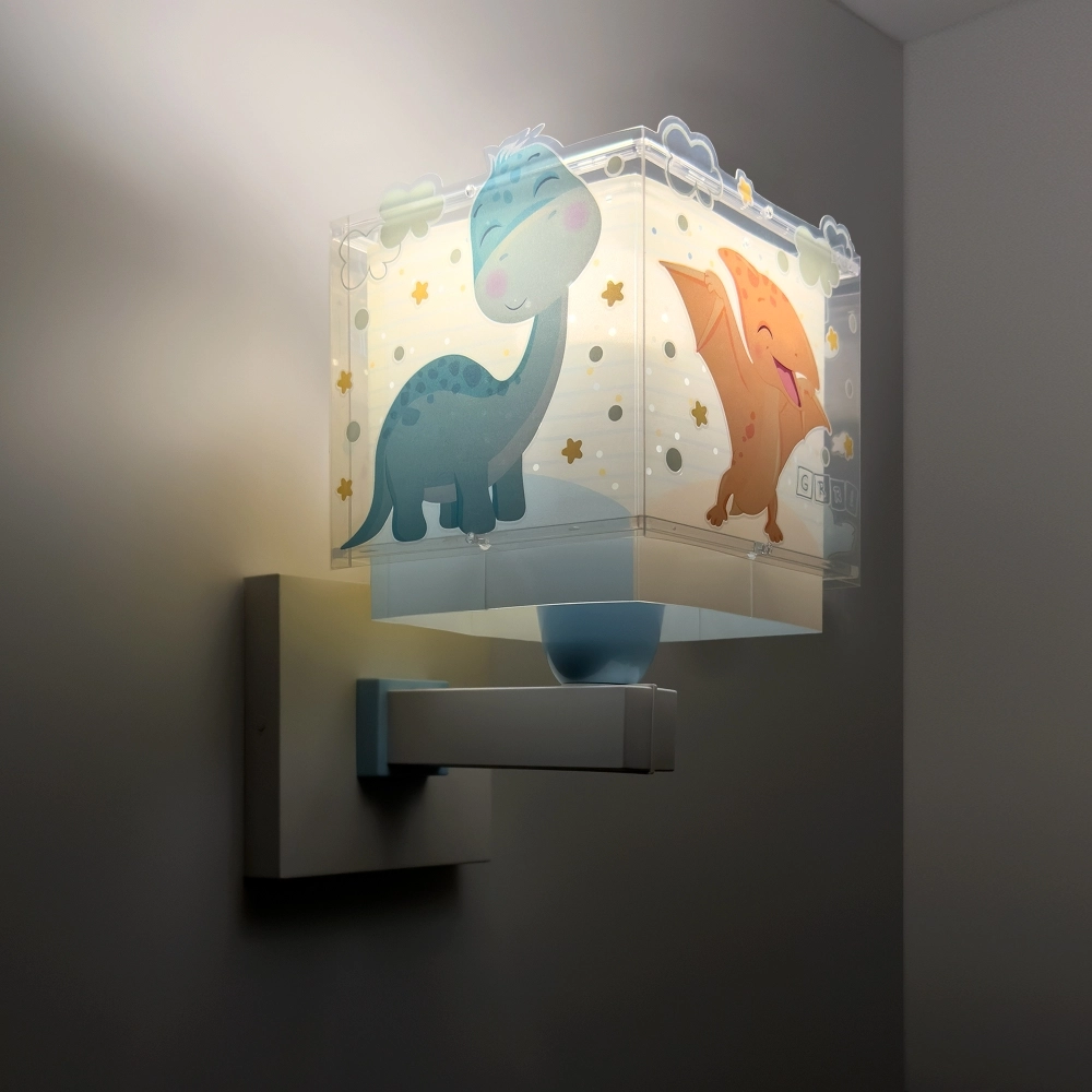 Wall lamp Baby Dinos blue Dalber 8420406634593