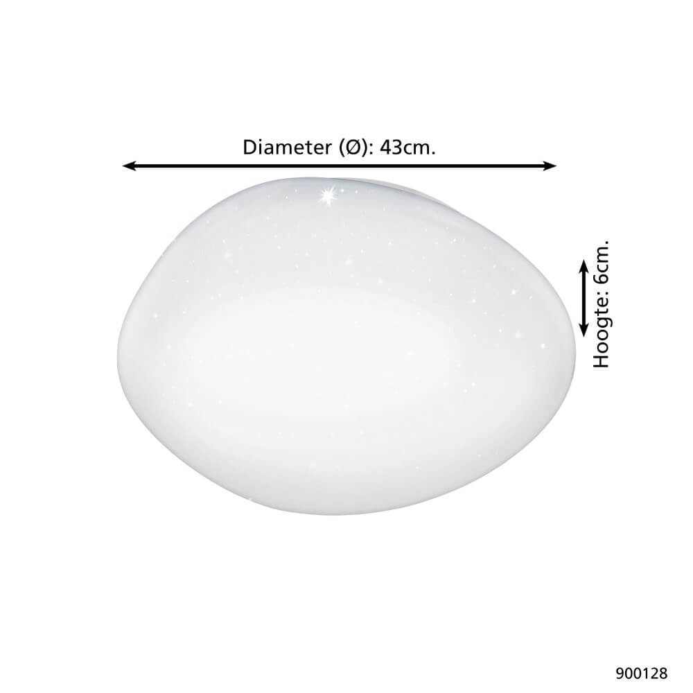Ceiling light Zigbee Sileras-Z Ø 43cm Eglo 9008606226054