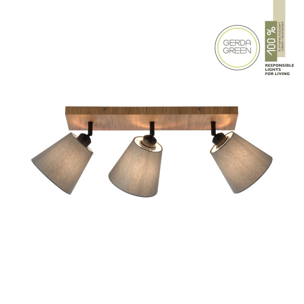 Ceiling lamp Green Michel 3-light Just Light 4043689995041