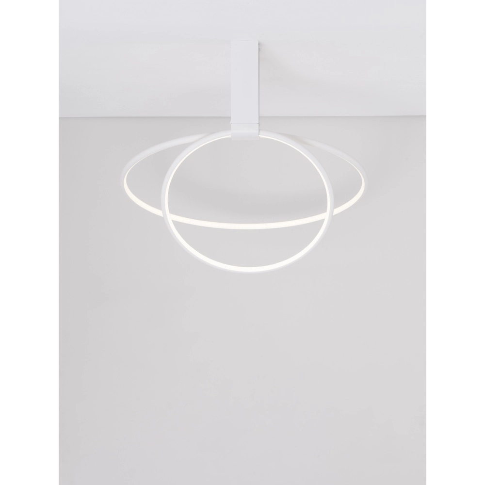 Design ceiling lamp Garve white Ø 40cm and Ø 60cm