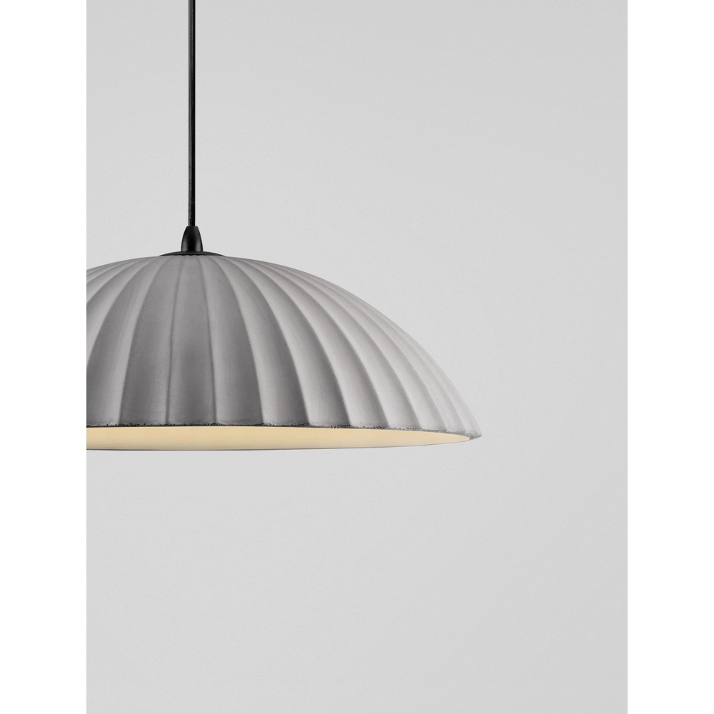Pendant lamp Ammos grey Ø 50cm Lyora 5212017469038