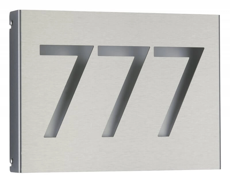 House number lamp Housel L with twilight sensor