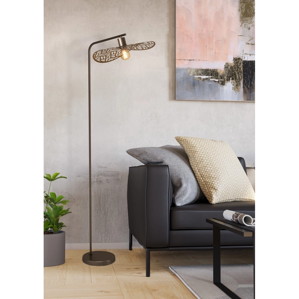 Floor lamp Swaby Ø 40cm Eglo 9008606359615